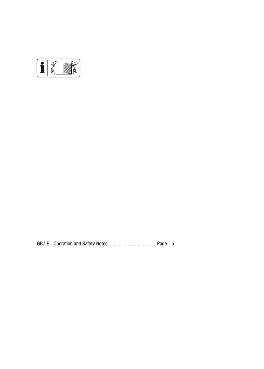 Silvercrest KH 2380 operation manual GB / IE Operation and Safety Notes 